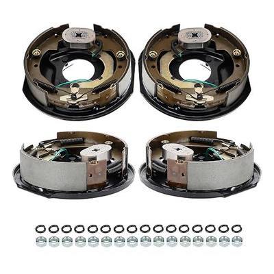 Youxmoto 10 x 2-1/4 Trailer Electric Brake Assembly (2 Right Hand+ 2 Left Hand), for 3,500 lbs Trailer Axles Electric Brakes Kit. 2 Pairs