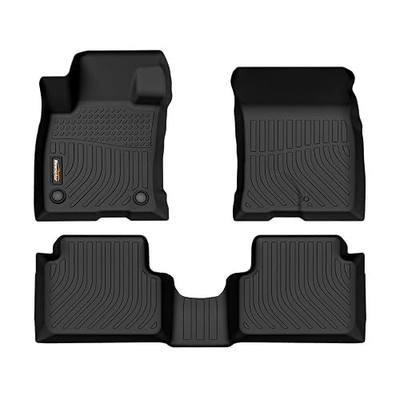 Binmotor-Floor Mats for 2022-2026 Ford Maverick Gas(Not for Hybrid) | All Weather TPE Heavy Duty Protection Car Floor Liners Bronco Sport 4 Door 2021-2026, Full Set for Ford Maverick Accessories
