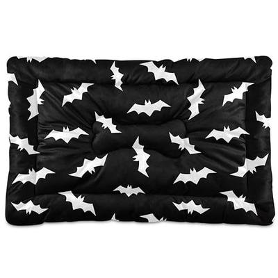 Pet Bed Halloween Bats Dog Bed Mat Absorbing Non Slip Pad Pet Sleeping Mat for Small, Medium, and Large Dogs Puppy Cat 36 in x 24 in
