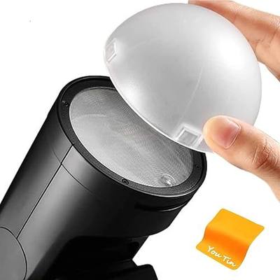 Godox AK-R11 Diffuser Dome for Godox V1 V1Pro V100 Flash Camera Round Head Flash, V100C V100N V100S V1Pro-C V1Pro-N V1Pro-S V1C V1N V1S,AD200 Pro II AD100Pro AD200Pro AD200 / H200R