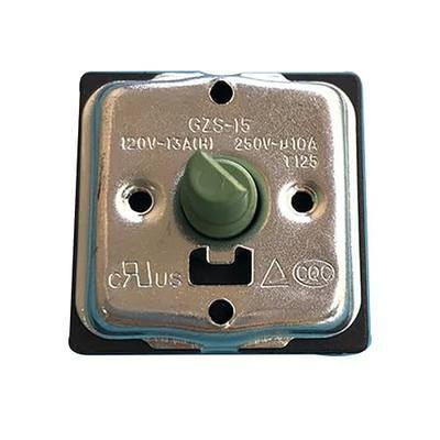 GZS-15 Rotary Switch 4 Position 3 Speed Rotary Electric Heater Switch Fan Speed Selector Switch for Midea Electric Heater Radiator Replacement Part Accessories 10AT125(3 Gear)