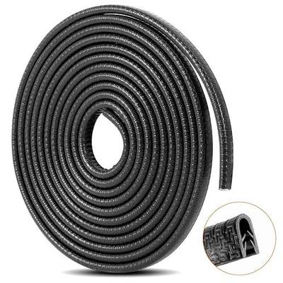 Car Door Edge Guards 16Ft(5M) Automotive Door Entry Guard U Shape Car Door Trim Protector for Most Car