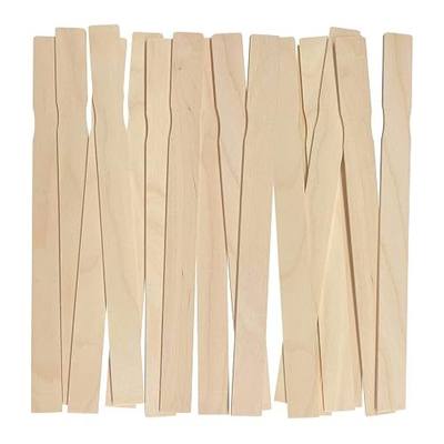 25 Pack Paint Stir Sticks, 12 Inch Wooden Paint Sticks for Mixing, Paint Stirrers, Garden and Library Markers