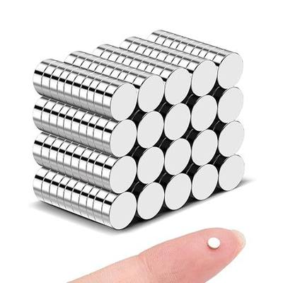 200Pcs Small Magnets,3x1mm Tiny Rare Earth Magnets Round Refrigerator Magnets for Crafts | Round Refrigerator Magnets for Crafts