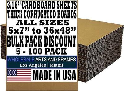 24x48 Large Cardboard Sheets Target Backer 100 Pack 3/16" Thick Corrugated Cardboard Blanks 48x24 Flat Cardboard Dividers, Inserts for Mailers Hard Sheets for Packing, Mailing, Moving, Shipping,Crafts