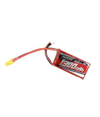 Fms Lipo Battery Lithium Battery 11.1V 1300mAh 25C 3S RC Lipo Battery for 1200mm Super EZ/1220mm Ranger RC Plane