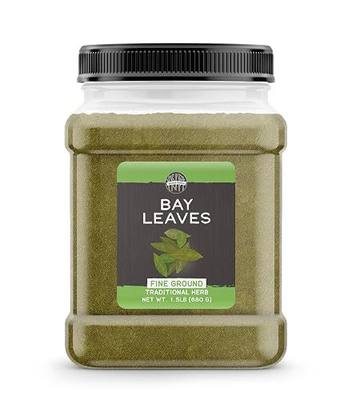 Birch & Meadow 1.5 lb of Ground Bay Leaf, Soups & Stews, Savory Flavor