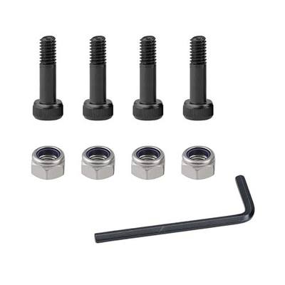 Pellet Grill Auger Motor Shaft Nut & Bolt Kit Fit for Traeger, Pit Boss, Z-Grills, Rec Tec and Most Wood Pellet Grills, for Traeger Grill Auger Motor Shear Pin KIT0783,4-pack