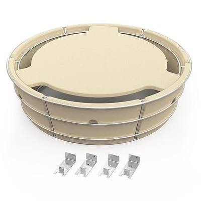 onlyfire Charcoal Ash Basket Firebox Set for Weber 22‑Inch Kettle Grills