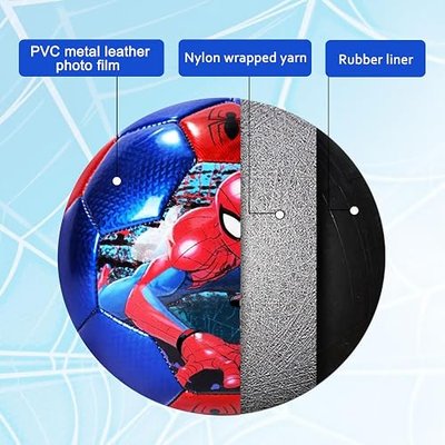 DECLIR Soccer Ball Size 2,3,4 Cartoon Mini Ball Outdoor Toys for Kids Ages 4-8 Boys Girls Sports & Outdoor Play Toys for 3 4 5 6 7 8