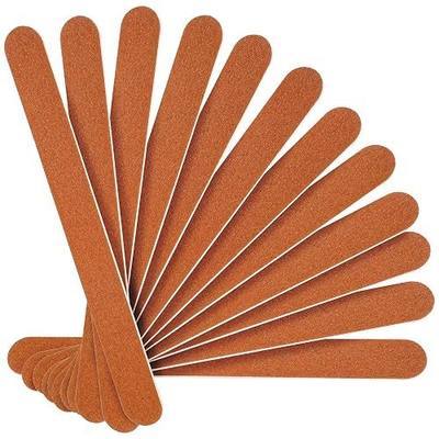 Canvalite Nail File Large Emery Boards for Nails, 180 Grit Nail Files for Natural Nails, Thin Emory Nail File Pack Manicure Tool for Home Use 12PCS