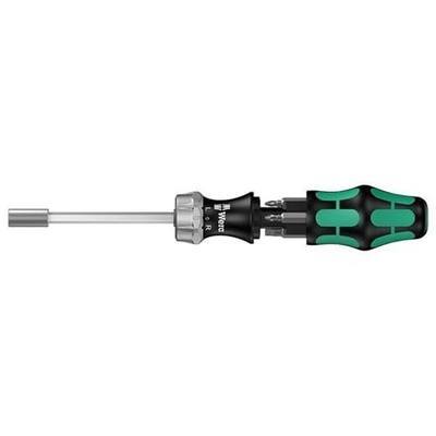WERA Tools 05073661002/27 RA 7Pc Ratcheting Multi-Tool The "James Bond" of Screwdriver