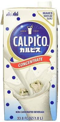 CALPICO Concentrate, Non-Carbonated Beverage Concentrate, Hint of Citrus Flavor, No Artificial Colors Or Preservatives, Unique Sweet and Tangy Asian Drink, (Pack of 1)