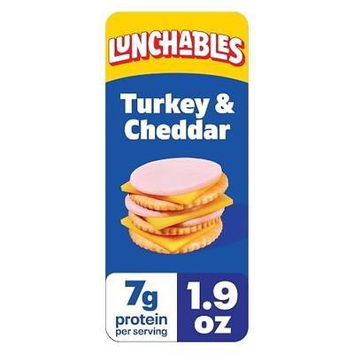 Lunchables Value Pack, Turkey & Cheddar, 1.9 oz Pack