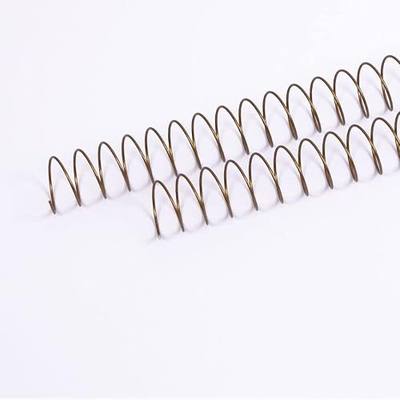 Craftelier - Kit of 2 Spirals for Binding Albums, Notebooks or Agendas | Ideal for Scrapbooking and Craft Projects | Ø 2.54 cm (1") | Length 30.5 cm (12") - Bronze Color