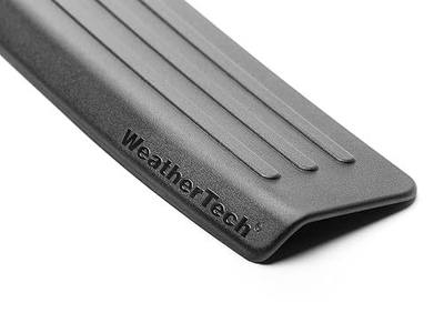 WeatherTech Custom BumperTopper for Jeep Grand Cherokee, Grand Cherokee 4xe - Rear Bumper Protector (BP0053), Black