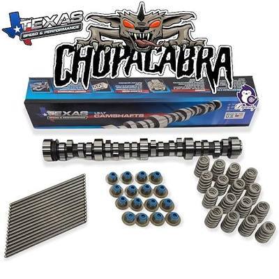 Texas Speed TSP Chopacabra Cam Kit with Springs Seals Pushrods LS Truck Camshaft 4.8 5.3 6.0 6.2 Vortec 1999-2013