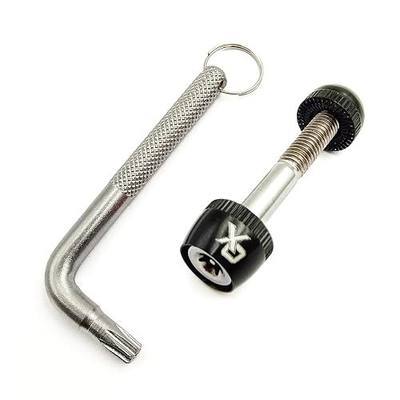 ONIPAX Bike Anti-Theft Seatpost Lock M6x45mm Tamper-Resistant Security Bolt | Cr-Mo steel and alloy, urban commuter parking, tamper-resistant saddle protection, proprietary 7-lobe anti-theft key design