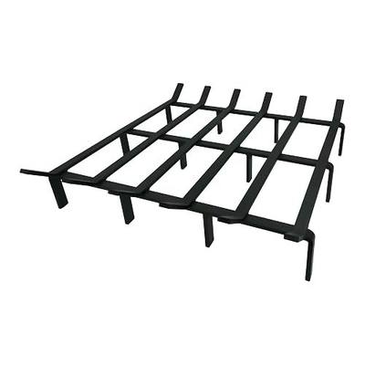SteelFreak Heavy Duty Square Fireplace Grate - Made in the USA (27 Inch)