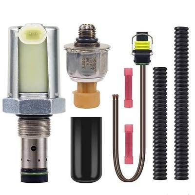 IPR Valve 6.0 Powerstroke Injector Pressure Regulator & ICP Control Sensor for 2003-2010 Ford Super Duty F250 F350 F450 F550 E350 E450 Excursion 6.0L Diesel Turbocharged CM5126 AP63417 5C3Z9C968CA