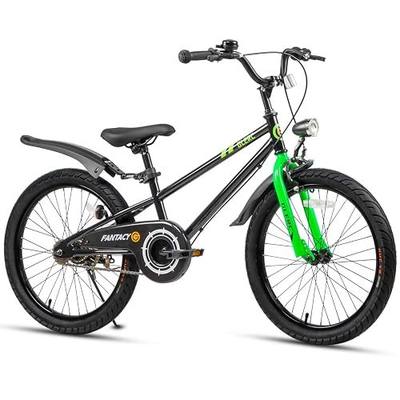 Glerc Fantacy Kids Bike, 12-20 Inch Children Bicycle for 2-13 Years Old Boys Girls, Kids Bicycle with Water Bottle Holder & Headlight & Training Wheels, Multiple Colors