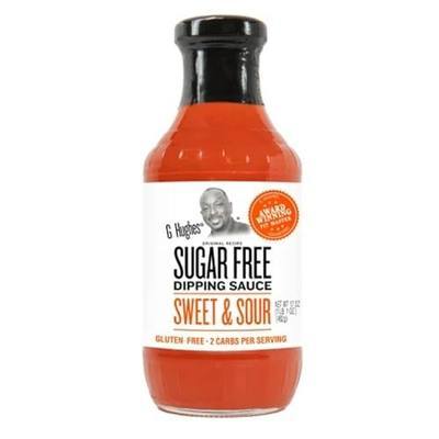 G Hughes Sugar Free, Sweet & Sour Sauce - 17 Oz (3-Pack)