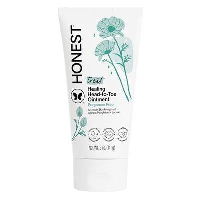 The Honest Company Head to Toe Multi-Purpose Healing Ointment | Safe for Sensitive Skin | Hypoallergenic, Fragrance Free, Vegan | 5 oz