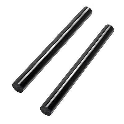 2 Pack Round Acetal Copolymer Rods - 1/2 -Inch Diameter and 12-Inch Length Opaque Black Acetal Copolymer Rods (POM-C) Perfect for Non-Marring Fixtures (0.5in×12in)