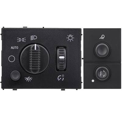 Obaee Headlight Dimmer Headlamp Control Switch & Fog Lamp Switch Compatible with Chevy Chevrolet Silverado Suburban Tahoe Avalanche GMC Sierra Yukon 2003-2007 Replace OEM 19381535 15194803 & 15143597