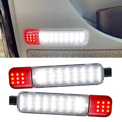 Led Doors Light Courtesy Lights Fits for Chevy Silverado GMC C/K | Compatible with Sierra 1500 2500 3500, Suburban, Avalanche, Hum-mer H2 Yukon Car Interior Doors Panel Lighting