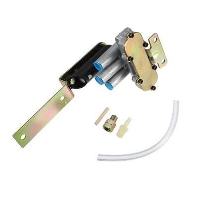 X AUTOHAUX 1 Set Air Height Leveling Control Valve 90054007 for Chevrolet for Kenworth for Volvo Trucks Tractor Trailer RVs Bus Height Control Air Suspension Valve 1/8" Port