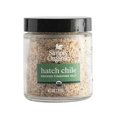 Simply Organic, Salt Finishing Smoked Hatch Chili Og, 2.61 Ounce
