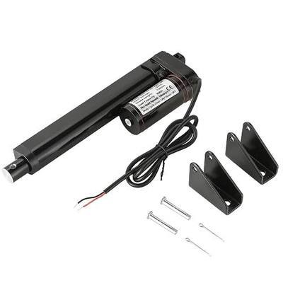 MAOPINER 12V DC Linear Actuator, 6" Stroke, 900N/202 lbs, Mounting Bracket | 10mm/s Electric Actuator for Recliner, TV Lift, Table Lift, Massage Bed, Sofa and Home Automation Applications