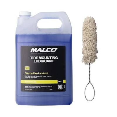 Malco Tire Mounting and Demounting Lubricant with Applicator - Tire Lube for Changing Tires/Improved Bead Seal & Rust Protection for Automotive, Truck, Farm, and Construction Tires