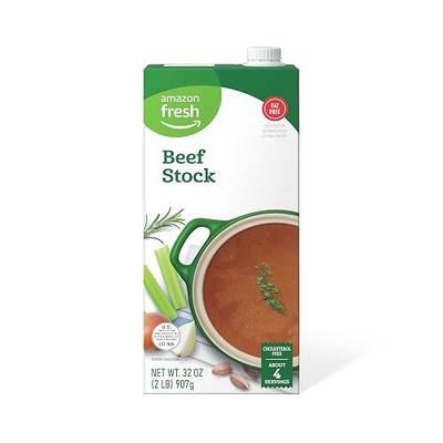 Amazon Fresh, Beef Stock, Carton, 32 Oz