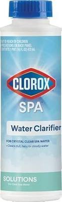 Clorox® Pool&Spa™ Spa Water Clarifier, For Crystal Clear Spa Water, Clears Dull, Hazy or Cloudy Water, 16 Ounce (Pack of 1)
