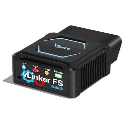 Vgate vLinker FS Bluetooth OBD2 Diagnostic Scan Tool, OBDII Car Code Reader for iOS, Android & Windows | OBDII Car Code Reader, iOS Compatible, Android Compatible, Windows Compatible