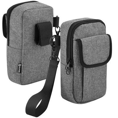 Travel Belt Case for DJI Osmo Gimbal Stabilizer & Accessories | Fits Osmo 8, 7P, 7, 6, 5, 4 SE, Smartphone Gimbal Stabilizer Storage Bag Pouch, with Belt Keeper and Hand Strap, Case Only
