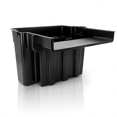 HALF OFF PONDS 16 Inch Filtering Waterfall Spillway | 16" waterfall spillway, BioBall & pad filtration, easy setup, includes 2 barb fittings, 1200 GPH max flow