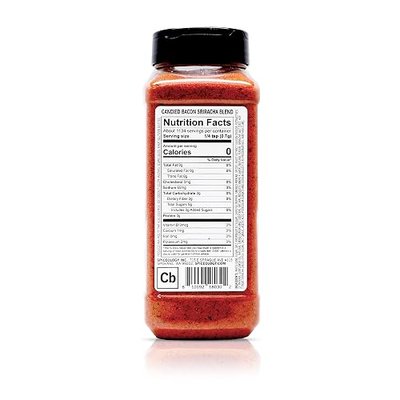Spiceology Candied Bacon Sriracha Seasoning, 28 oz | Spice Blend For Use On: Salmon, Sweet Potatoes, Chicken, Pork, Couscous, Sauces, and Vegetables