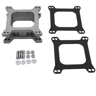 2" Aluminum Open 4 Brl Square Flange Carb Carburetor Spacer W/Gaskets Holley