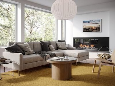 24 inch Round Glass Table Top - Clear Tempered Glass Surface Protector - Safe Flat Polished Edge - Coffee, Dining and End Table