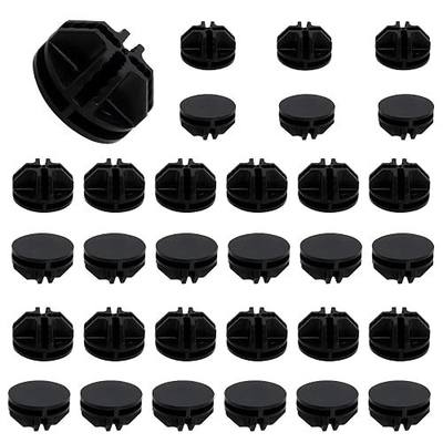 30Pcs Wire Cube Plastic Connectors, Black | Grid Cube Organizer Connector, For Modular Closet Storage, For Wire Shelving