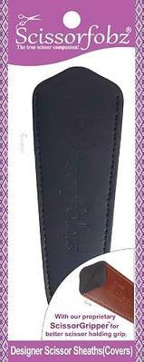 Designer Scissors Sheaths Shears Protective Covers-For Large Scissors - Black Color-#SL-24