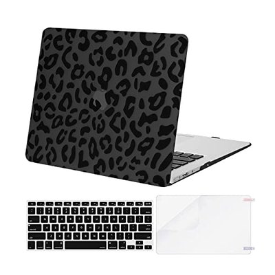 MOSISO Case Compatible with MacBook Air 13 inch A1369 A1466, Black