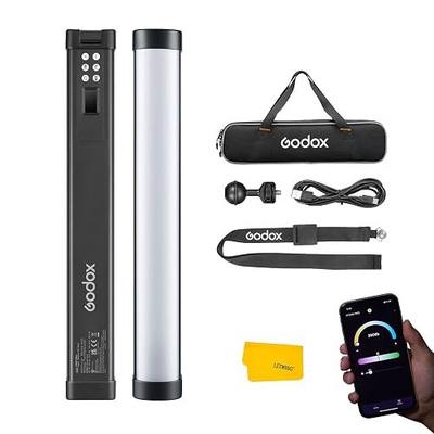 Godox WT40D Underwater Lights Dive Light,Max 54W,CRI 96+ TLCl 96+,CCT 5600K±300K,13 FX Effects,APP Control,0%~100%Dimmable lP68/40m Dive Depth LED Video Light,for Vlogging,Scuba Diving,Snorkel,Surfing