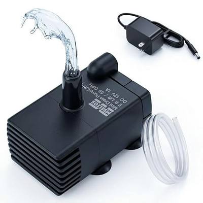 Automatic Small Sump Pump with Water Sensor, 5 FT Lift 55 GPH 115V/230V Mini Condensate Pump with Float Switch, Water Removal for Dehumidifier, Air Conditioner, Ice Maker, Basement, Auto On Off
