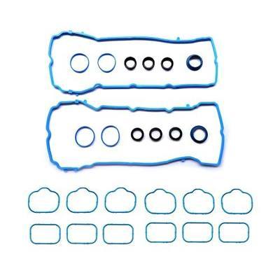 Silicone 3.6L V6 Valve Cover Gasket Set 5184596AE Intake Manifold Gasket MS97204 Fuel Injection Gasket Replacement for Chrysler 200 300,Dodge Challenger Charger Journey,Jeep Wrangler Cherokee VS50805R