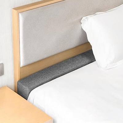 Deepshark Bed Gap Filler for King Mattress, High-Density 45D Sponge, Removable and Washable Cover, Mattress Extender Filler for Headboard Gap, Bed Space Crack, Wall(78"×4"×12", King)