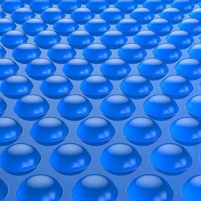 BigXwell Solar Pool Cover, Blue 16-mil 16 x 32 Foot Rectangle for In-Ground Pools, 1600 Series Heavy-Duty Insulating Pool Heater Covers.